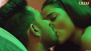 Explicit doggy style scene on a wide bed