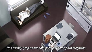 Couple mid-scene in a dim bedroom