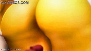 Close frame of an explicit scene in sharp indoor light