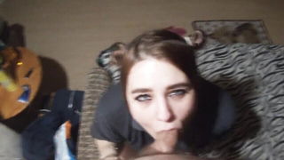 Explicit doggy style scene on a wide bed