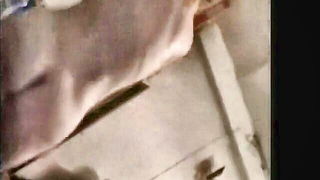 Close frame of an explicit scene in sharp indoor light