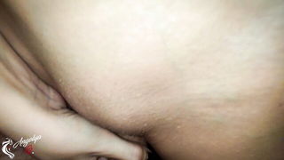 Explicit doggy style scene on a wide bed