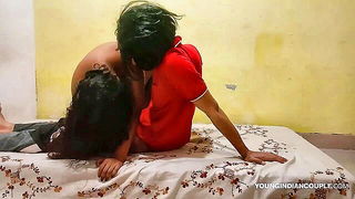 Explicit doggy style scene on a wide bed