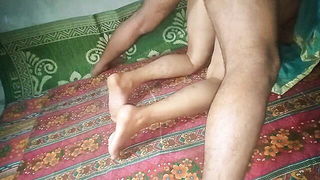 Explicit doggy style scene on a wide bed