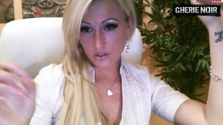 Explicit massage scene in a softly lit room