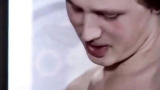 Close frame of an explicit scene in sharp indoor light