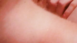 Close frame of an explicit scene in sharp indoor light