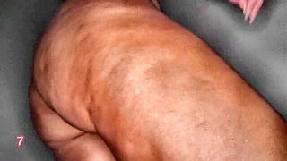 Close frame of an explicit scene in sharp indoor light