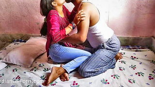 Explicit massage scene in a softly lit room