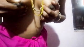 Close frame of an explicit scene in sharp indoor light