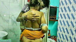 Explicit doggy style scene on a wide bed