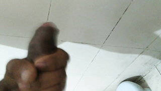 Close frame of an explicit scene in sharp indoor light