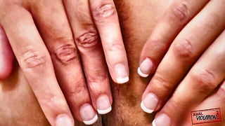 Explicit doggy style scene on a wide bed