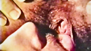Close frame of an explicit scene in sharp indoor light