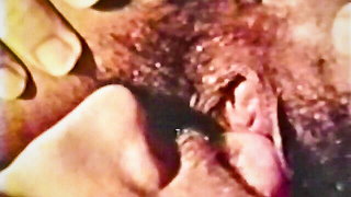 Close frame of an explicit scene in sharp indoor light
