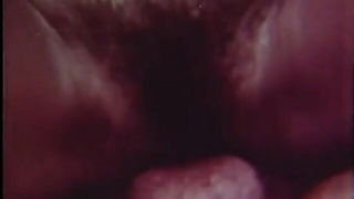 Close frame of an explicit scene in sharp indoor light