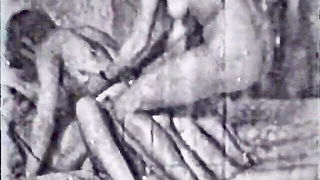 Explicit doggy style scene on a wide bed