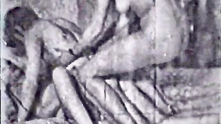 Explicit doggy style scene on a wide bed