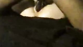Close frame of an explicit scene in sharp indoor light