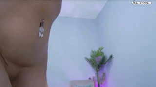 Explicit massage scene in a softly lit room