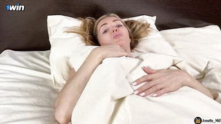 Close frame of an explicit scene in sharp indoor light