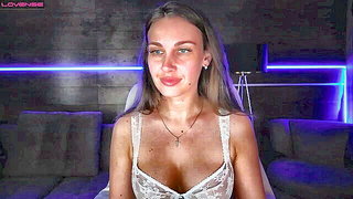 Explicit massage scene in a softly lit room