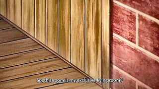 Couple mid-scene in a dim bedroom