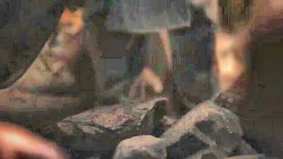 Explicit doggy style scene on a wide bed