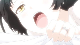 Close frame of an explicit scene in sharp indoor light