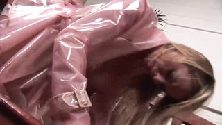 Explicit massage scene in a softly lit room