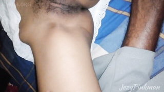 Explicit doggy style scene on a wide bed