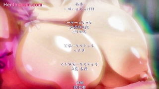 Explicit massage scene in a softly lit room