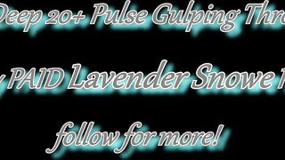 Solo performer with a toy on rumpled bedsheets