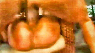Close frame of an explicit scene in sharp indoor light