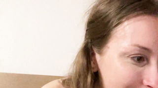 Close frame of an explicit scene in sharp indoor light
