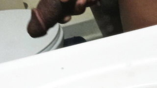 Close frame of an explicit scene in sharp indoor light