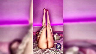 Explicit doggy style scene on a wide bed
