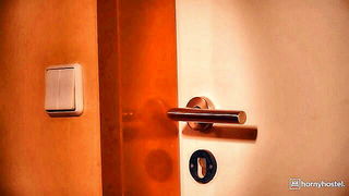 Close frame of an explicit scene in sharp indoor light