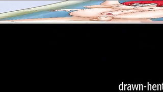 Explicit doggy style scene on a wide bed