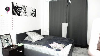 Explicit massage scene in a softly lit room