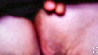 Close frame of an explicit scene in sharp indoor light