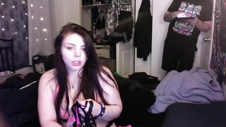 Explicit doggy style scene on a wide bed