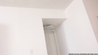 Close frame of an explicit scene in sharp indoor light