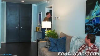 Close frame of an explicit scene in sharp indoor light